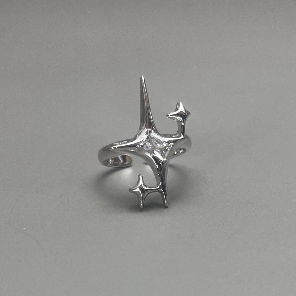 Y2k vintage silver star